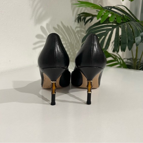 Tom Ford for Gucci Black Bamboo Heels - Picture 5 of 6